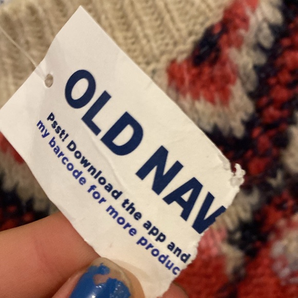 Old Navy Fair Isle Crewneck Sweater - Picture 6 of 8